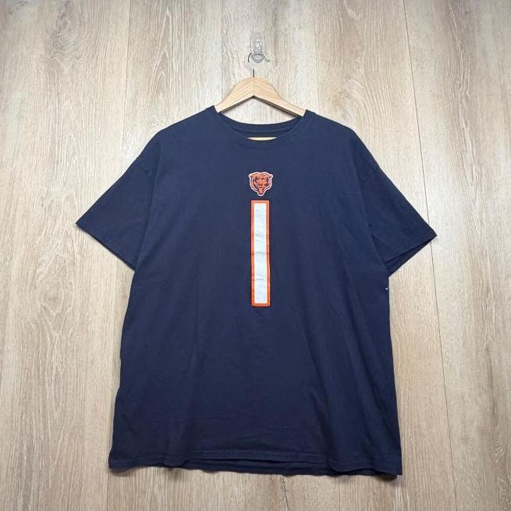 Nfl Men's Navy and Blue T-shirt